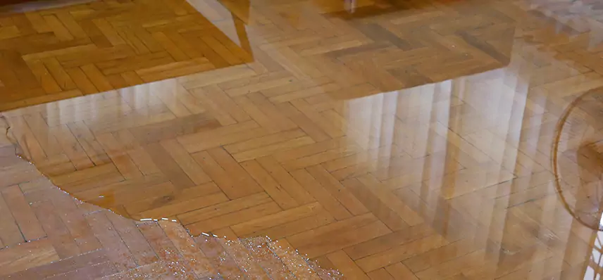 Laminate Wood Floor Water Damage Repair in Vanguard